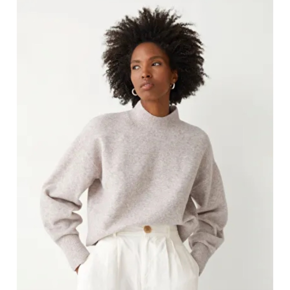 & OTHER STORIES brown turtleneck